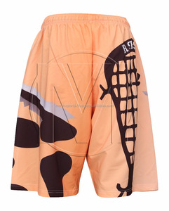 Shorts de lacrosse personnalisés de haute qualité 100% polyester, sublimation OEM, shorts de sport unisexes de haute qualité, OEM pour les jeunes - Product Image 4