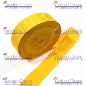ริบบิ้นเครื่องราชกกุธภัณฑ์มาโซนิกสีเหลือง - Product Image 2