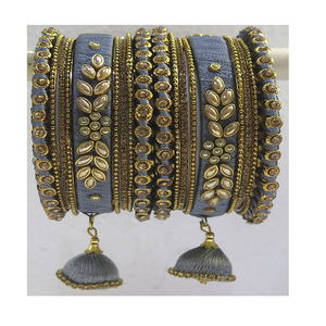Bracelet personnalisé en fil indien, Kundan multicolore, à la mode - Product Image 2