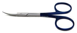 Alta calidad japonés Acero quirúrgico médico DENTAL Dental Micro Iris tijeras curvadas 4,5 "afilado/afilado Universal Nuevo 2018 - Product Image 3