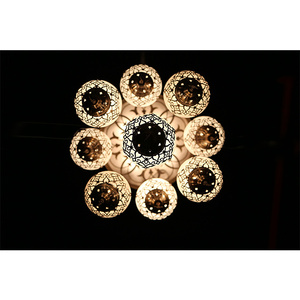 Lustres spéciaux de style ottoman turc à économie d'énergie avec 9 verres certifiés CE - Product Image 3