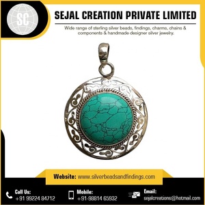 Colgante Ligero de Plata de Ley con Piedras Preciosas para Aniversario de Mujer - Product Image 4