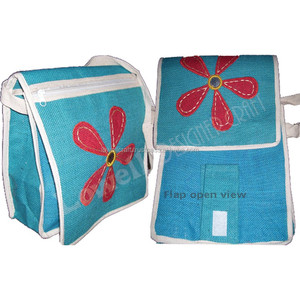 Sac bandoulière en jute pour femme, sac à main longue avec poignée croisée, sac en jute écologique, sac à main en jute fantaisie - Product Image 2