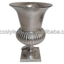 Jarrón de metal blanco - Product Image 6