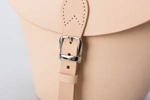 Women's Cowhide Leather Handmade Trapezoid Flap <b>Over</b> <b>Shoulder</b> <b>Bag</b> TLL-0068 - Product Image 2