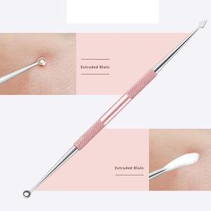 Kit professionnel premium 2026 ROSE-GOLD pour l'élimination des points noirs, ensemble d'outils en acier inoxydable pour le traitement des imperfections, de l'acné et des boutons - Product Image 3
