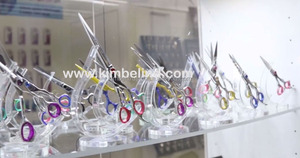 Ciseaux de barbier japonais à lame tranchante, vis ajustable en acier inoxydable 440C, usage professionnel, 1 pièce - Product Image 5