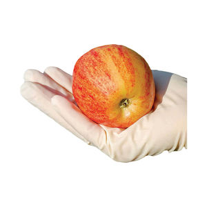 Gants sans Latex naturels, poudre, 5.0g, blancs - Product Image 2