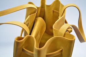 Pochette en cuir/toile faite à la main, sacs à main multicolores pour femmes - ALD 0128 - Product Image 5