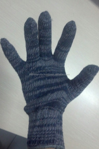 Gants de protection jetables anti-chaleur en coton tricoté de calibre 7 de camouflage de couleur mélangée de taille XL - Product Image 5