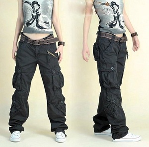 Pantalons cargo tendance et stylés pour femmes - Product Image 1