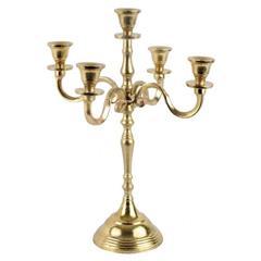 Candelabros hechos a mano de aluminio blanco para decoración de Bodas/fiestas: emocionante adición a su evento - Product Image 2