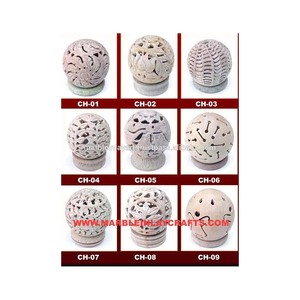Portavelas de Piedra Jabonosa de Alta Calidad - Product Image 1