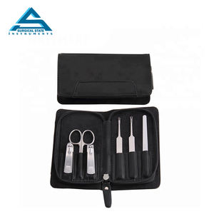 Kit de manicura profesional de gran oferta, 5 uds., juego de cuidado de uñas de belleza de Color personalizado, Material de acero inoxidable para salones - Product Image 3