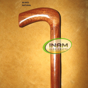 Meilleure qualité et style vintage sculpté à la main/bâton de marche en bois/canne de marche en bois avec poignée en bois de créateur - Product Image 3