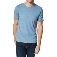 Camiseta de Hombre de Alta Calidad OEM, 100% Algodón, Corte Ajustado, Verano, Logotipo Personalizado, Lisa, Premium, 180gsm, Secado Rápido, Transpirable
