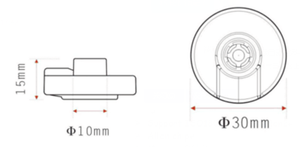 Etiqueta de oreja de Animal, UT-52, UHF, RFID, para vaca, cerdo, oveja - Product Image 3