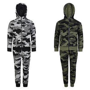 Trajes Deportivos Unisex de Forro Polar 100% Algodón con Camuflaje Personalizado de Invierno 2022, Trajes para Correr Transpirables, Resistentes al Viento y de Secado Rápido, Servicio OEM - Product Image 4