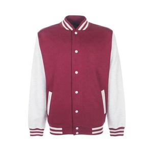 Veste universitaire unisexe de haute qualité, grande taille, écologique, en fourrure de mouton, tricotée, boutonnée, en laine et polaire de polyester, pour l'hiver - Product Image 1