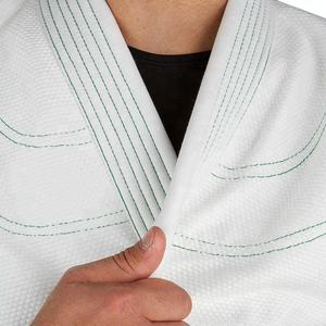 Uniforme BJJ, uniforme Gris, Rosa, blanco, azul y negro - Product Image 3