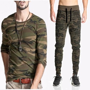 ชุดวอร์มกางเกงสำหรับผู้ชาย,เสื้อยืดและ Jogger แบบกำหนดเอง - Product Image 1