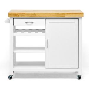 Dernier prix chariot en bois industriel en bois massif pour bureau à domicile et meubles de salon - Product Image 2