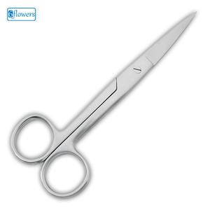 Ciseaux à commande manuelle avec tranchant à lames droites en acier inoxydable Matériau TC - Product Image 1