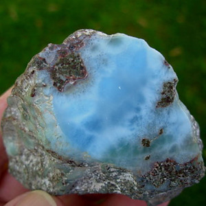 Larimar พลอยหยาบวัตถุดิบธรรมชาติหินผลิตและอุปทานขายส่งหิน - Product Image 3