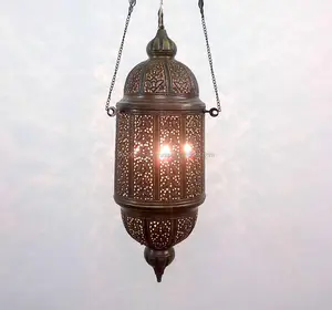 Lámpara colgante de arte, estilo turco/islámico antiguo, BR142