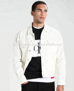 Veste camionneur en jean personnalisée col polo mince unisexe lettre de camion brodée coupe-vent technique de renard lavé blouson uni d'hiver - Product Image 2