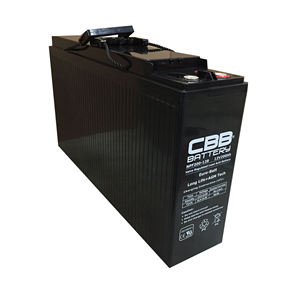 แบตเตอรี่แบบ Deep Cycle 12V 200AH ขั้วต่อด้านหน้า แบตเตอรี่ AGM สำหรับกังหันลม - Product Image 1