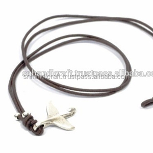 Men Whale Tail <b>Bracelet</b> Mens Rustic <b>Leather</b> <b>Bracelet</b> Men Wrap <b>Bracelet</b> Whale Tail Hook - Product Image 1