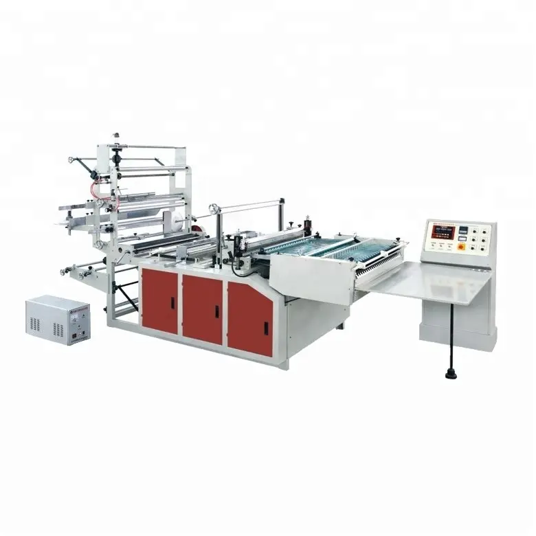 side sealing and bottom sealing cutting two function plastic bag forming machine