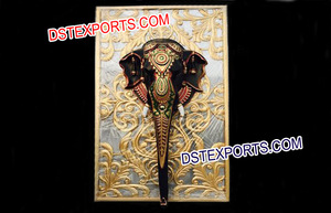 Estatua Decorativa de Pavo Real para Bodas Indias, Estatuas de Pavo Real Doradas de Fibra para Matrimonio, Estatuas de Pavo Real para Bodas - Product Image 5