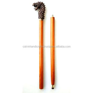 ไม้เท้าสไตล์วินเทจโบราณ,ไม้เท้าสไตล์วิคตอเรียนหัวมังกร CHWKS36047 - Product Image 2