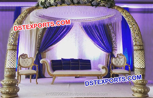 Decoración de Boda India Mandap, Mandap Jodha Akbar, Fabricante de Mandaps para Ceremonias de Matrimonio, Los Ángeles - Product Image 2