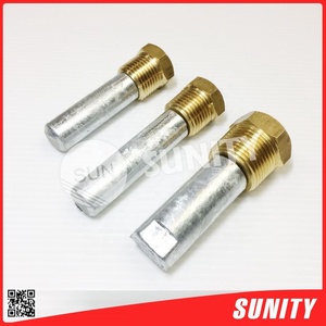 Barra de Ánodo de Zinc para Motor Diésel Marino de Calidad Premium, 20mm*50mm*M8+3/4", Alta Eficiencia, Certificación ISO9001, con Latón ISUZU - Product Image 5