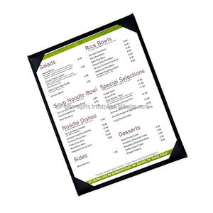 Cubierta de menú estilo cuatro esquinas de un lado - Product Image 2