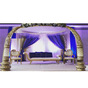 Mandap de Boda con Forma de Elefante, Pilar de Fibra con Forma de Colmillo, Nuevo Diseño, Mandap de Fibra Tallada con Forma de Elefante, Australia, Estados Unidos, Reino Unido - Product Image 1