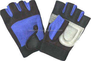Guantes de fitness transpirables de medio dedo para hombres y mujeres Guantes de gimnasio de levantamiento de pesas antideslizantes para ciclismo y Deportes - Product Image 5