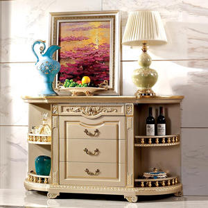 ฝรั่งเศสไม้เนื้อแข็งตู้ด้านข้างยุโรปที่ทันสมัยร้านอาหารตู้ตู้ตู้ตู้ไวน์ที่เรียบง่ายชาตู้เตรียม - Product Image 1