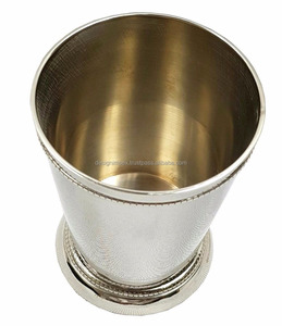 Vaisselle de table en verre argenté, verres à champagne décoratifs, fournitures pour événements et fêtes - Product Image 1