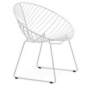 Silla de METAL de alambre decorativa para el hogar, silla de hierro de buena calidad, Económica - Product Image 4
