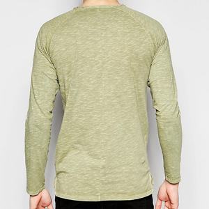 Camiseta informal de manga larga de talla grande para hombre fabricada en Bangladesh 2025 en varios colores - Product Image 3