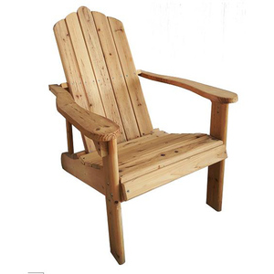 Silla Adirondack de Madera Rústica para Jardín, Muebles de Exterior para el Hogar, 72x84x93cm, Juego - Product Image 3