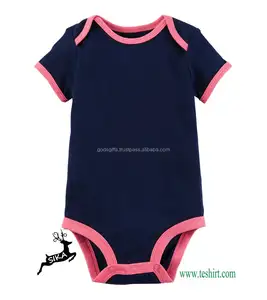 100% Biologische Katoenen Baby Kleding Modieuze Lege Witte Korte Mouwen Romper Groothandel Tirupur Tirupur Kousen Kledingstukken Organische