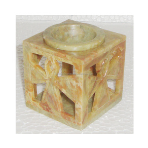 Soapstone Aroma <b>Oil</b> <b>Burner</b>/ Handmade Soapstone <b>Oil</b> Diffuser - Product Image 1