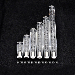 <span class=keywords><strong>Pomo</strong></span> con Luce JDM LCD Bubble Racing Culture, Pomello del Cambio Universale per Auto da 7cm a 40cm, Cilindro a Bolla di Cristallo - Product Image 1