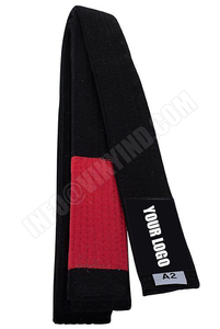 KARATE JUDO TAEKWONDO personalizado al por mayor Bjj Gi Jiu Jitsu Gi cinturón de algodón de color artes marciales - Product Image 4