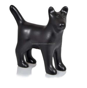 Urnes pour animaux de compagnie en laiton de haute qualité avec revêtement en poudre noire urnes funéraires en métal fini pour cendres humaines - Product Image 4